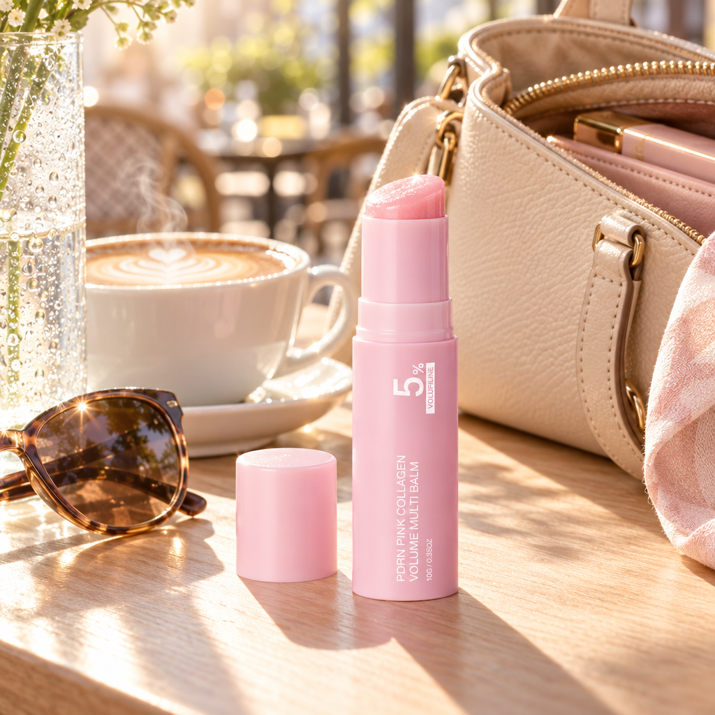 Baume Stick Collagène Rose