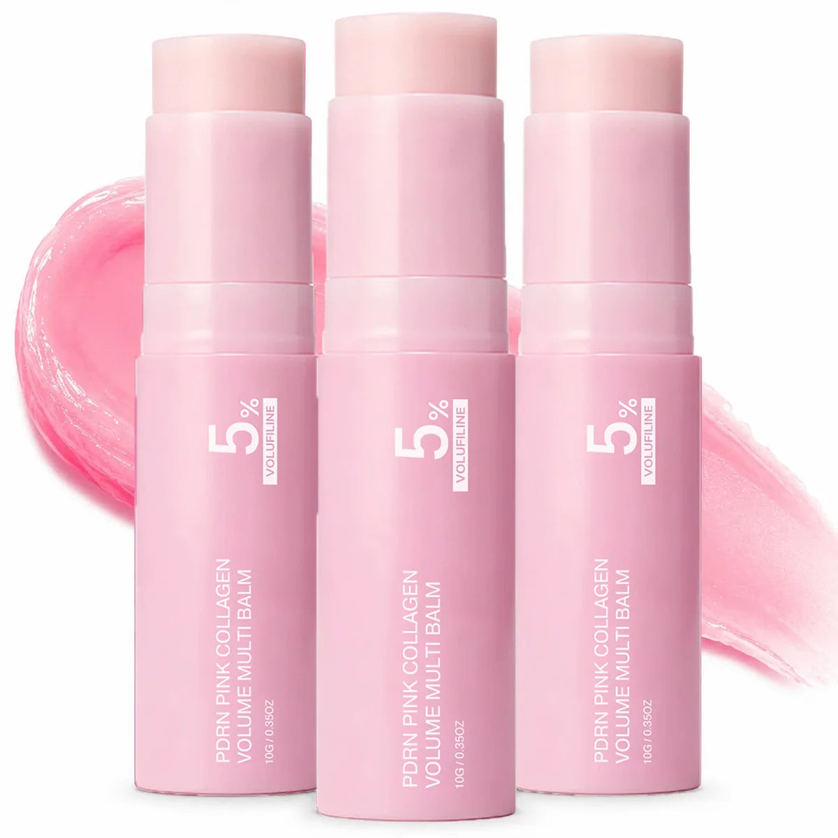 Baume Stick Collagène Rose