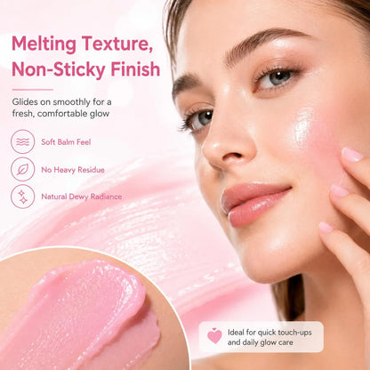 Baume Stick Collagène Rose
